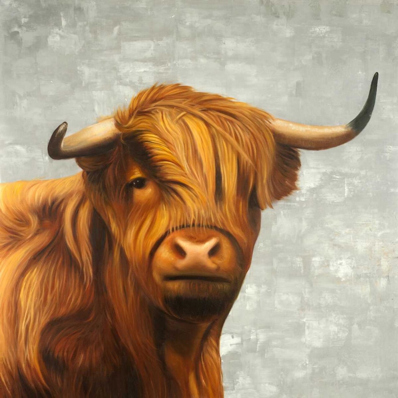 Highland Cattle Poster Print by Atelier B Art Studio - Item # VARPDXBEGANI315